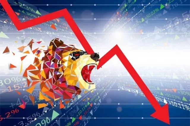 फिर थमा तेजी का सिलसिला शेयर बाजार में, सेंसेक्स में 514 अंक की गिरावट दर्ज